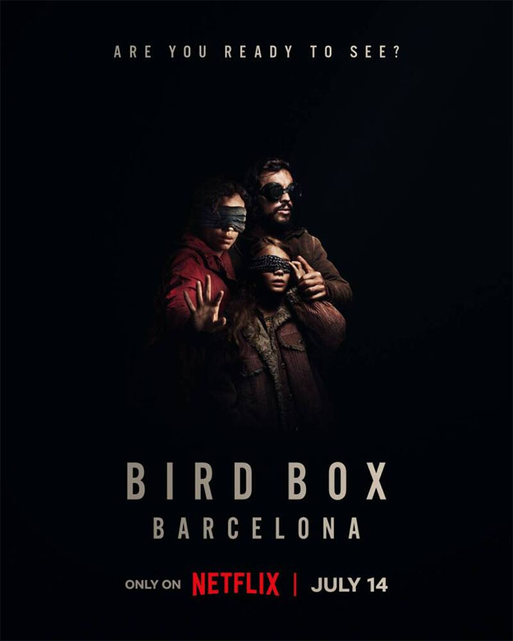 Pôster do spin-off de Bird Box, da Netflix.