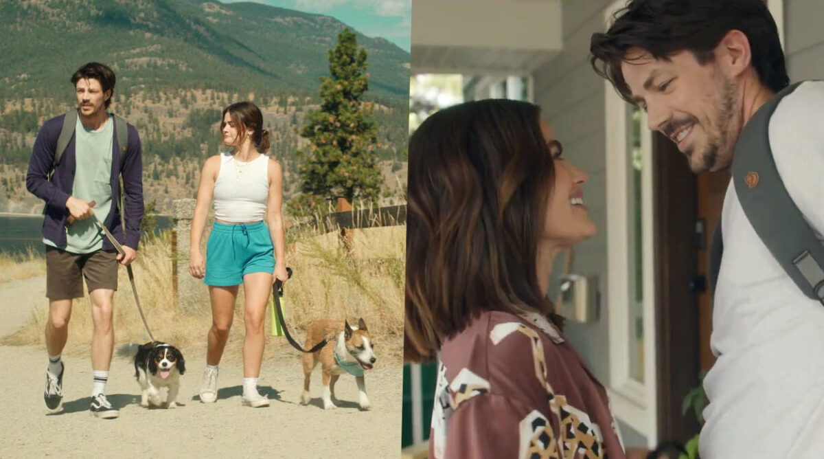 Imagens do trailer da comédia romântica Puppy Love, da Amazon.