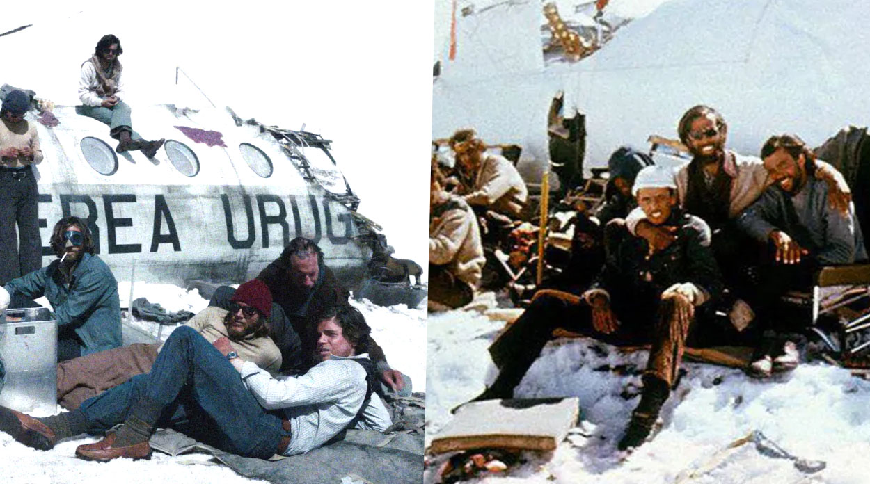 Passageiros resistem à queda de avião