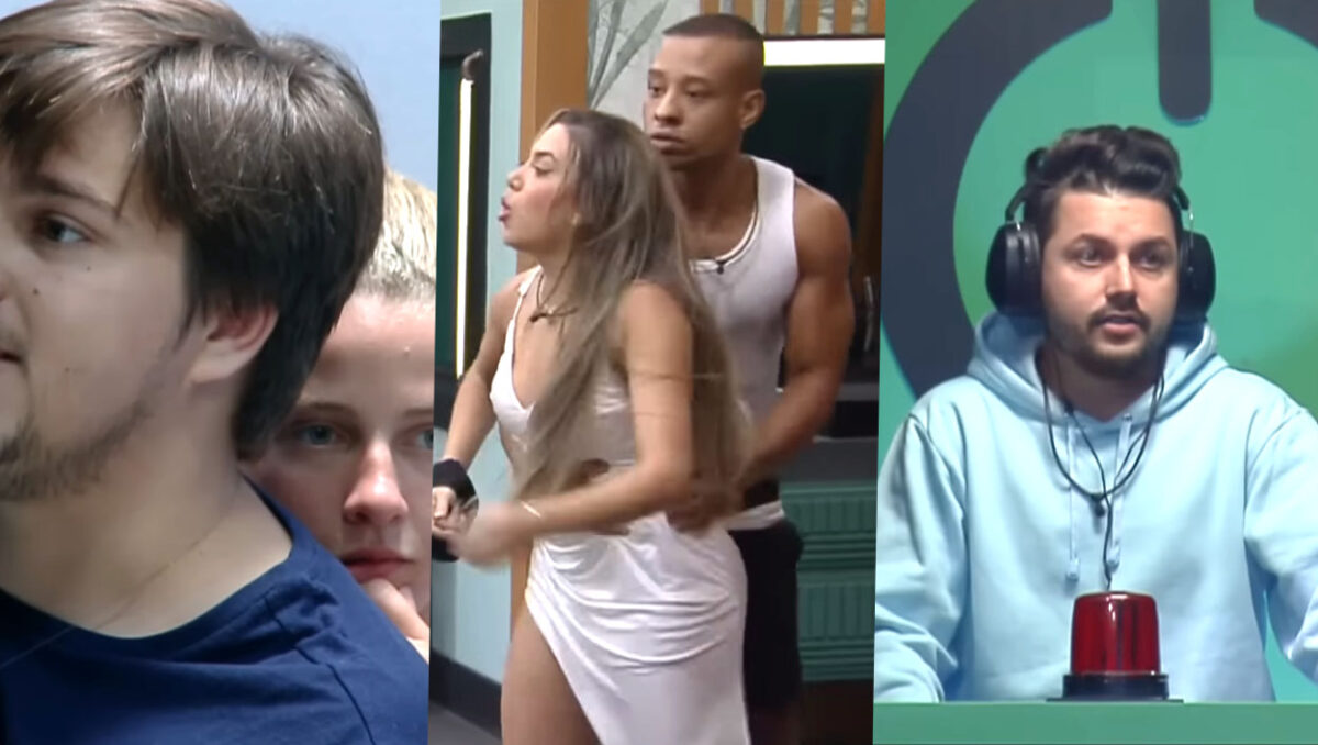 Cenas do Power Couple Brasil, reality show da Record. 