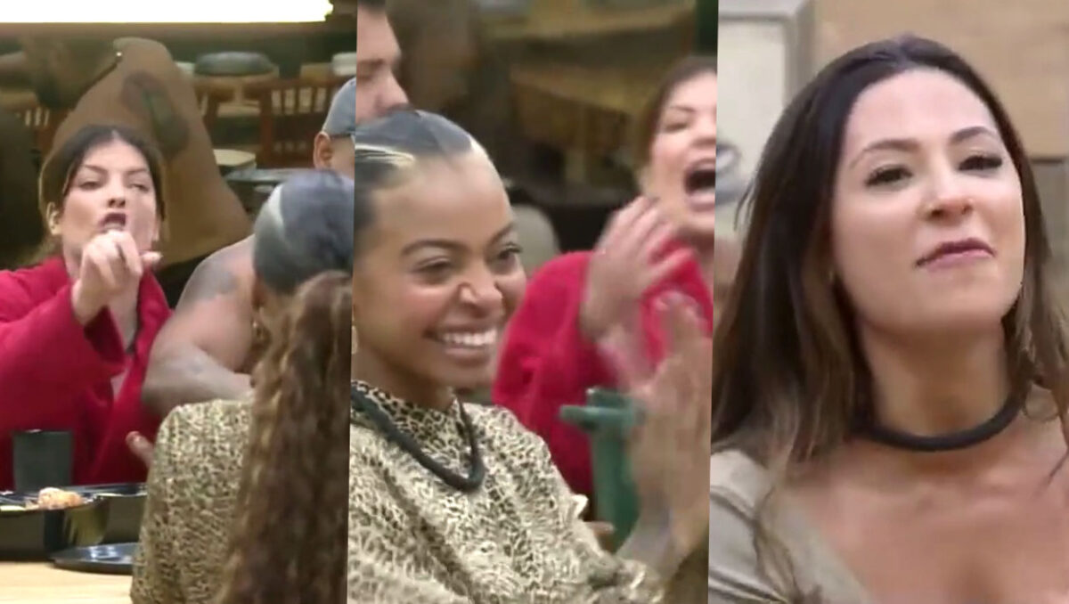Jaquelline discute com Lily e Nathalia após prova de fogo em A Fazenda 15.