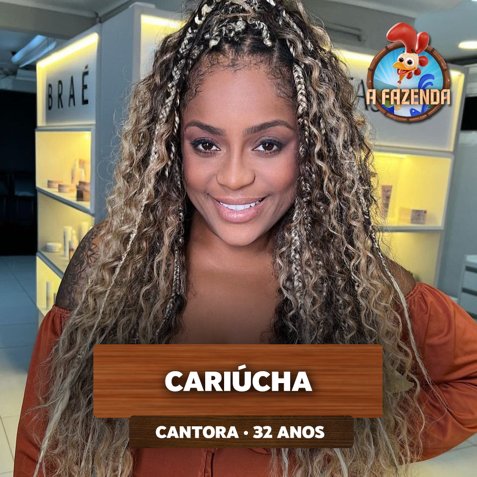 Cariúcha, rival de Jojo Todynho que está na lista de participantes de A Fazenda 15.