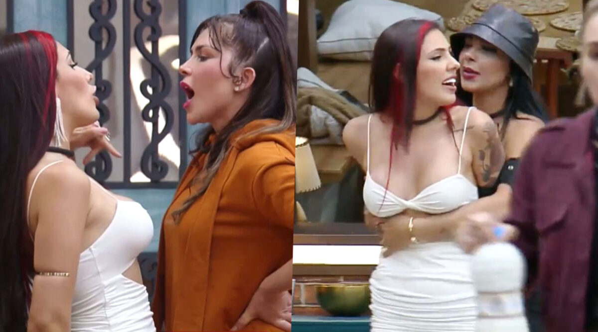 Alícia e Nadja voltam a protagonizar barraco após jogo da discórdia em A Fazenda 15.