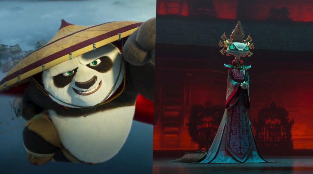 Imagens do trailer de Kung Fu Panda 4.