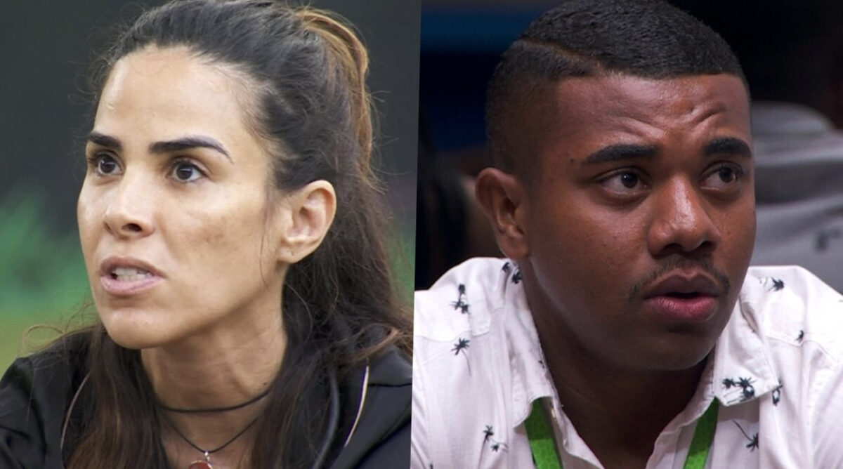 Wanessa e Davi, participantes do BBB 24.