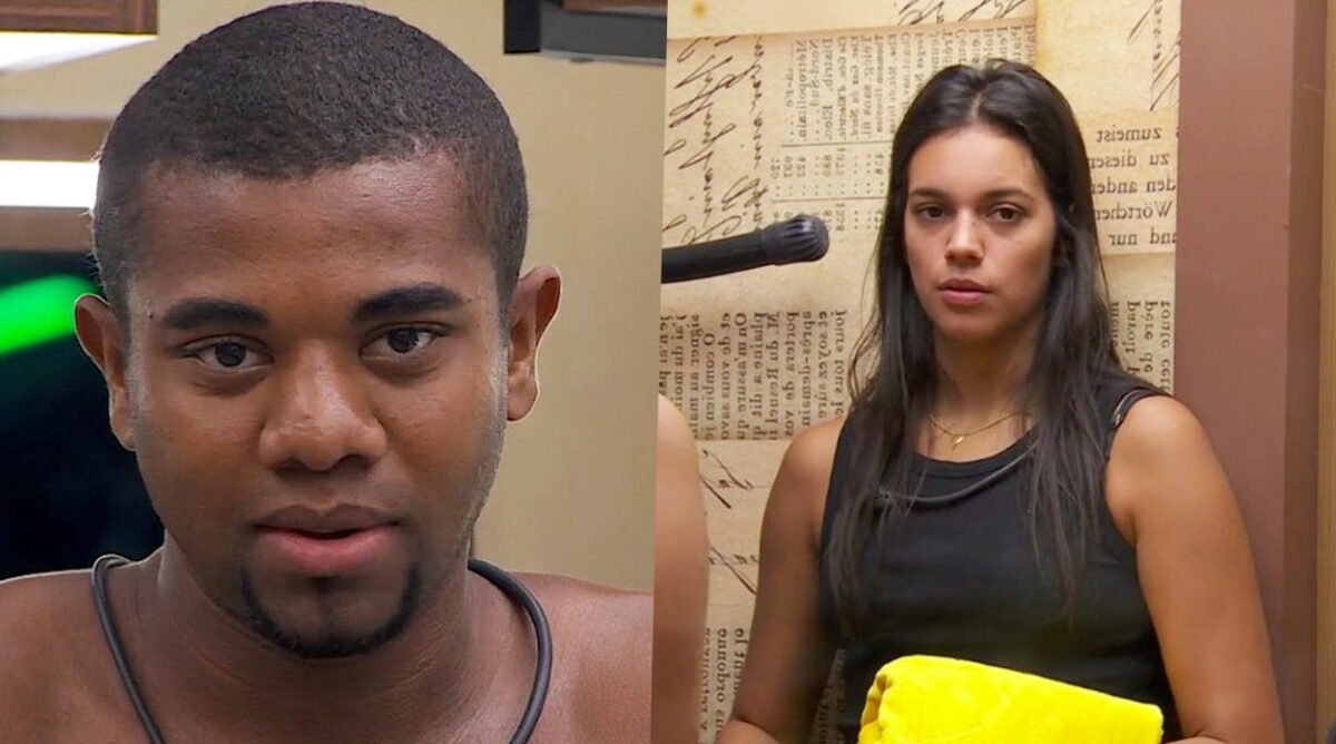 Davi e Alane, participantes do BBB 24.