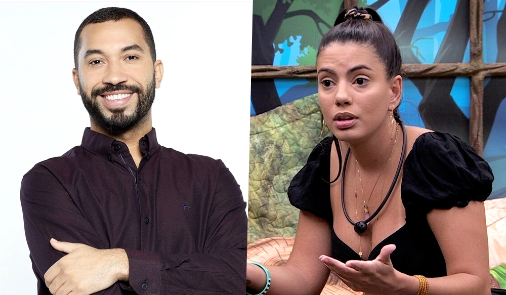 Gil do Vigor e Fernanda, participantes do BBB 21 e BBB 24, respectivamente.