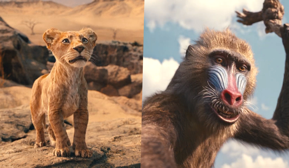 Imagens do trailer do live-action "Mufasa: O Rei Leão".