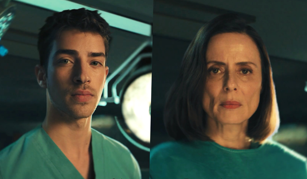 Imagens do teaser de "Respira", nova série médica da Netflix.