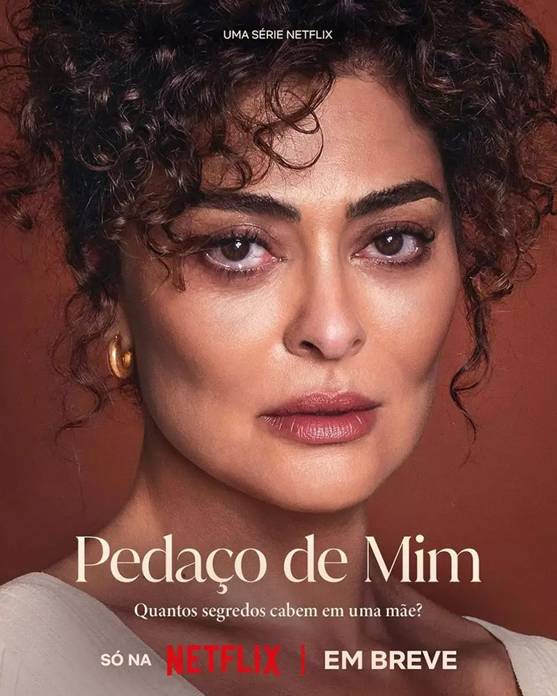 Pôster oficial de "Pedaço de Mim".