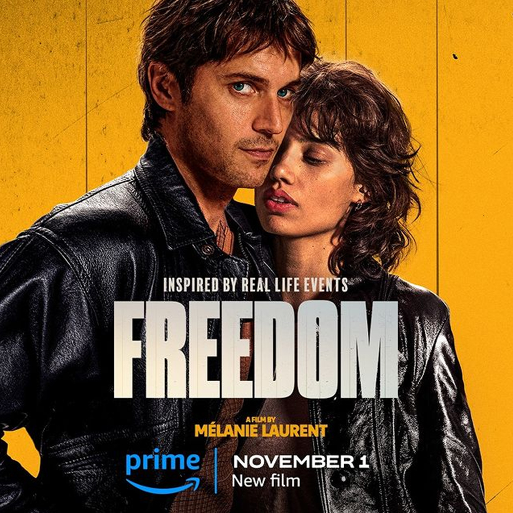 Pôster oficial de "Freedom", novo filme da Prime Video.