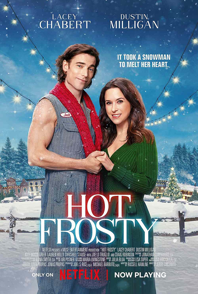 Pôster oficial de "Um Amor Feito de Neve".