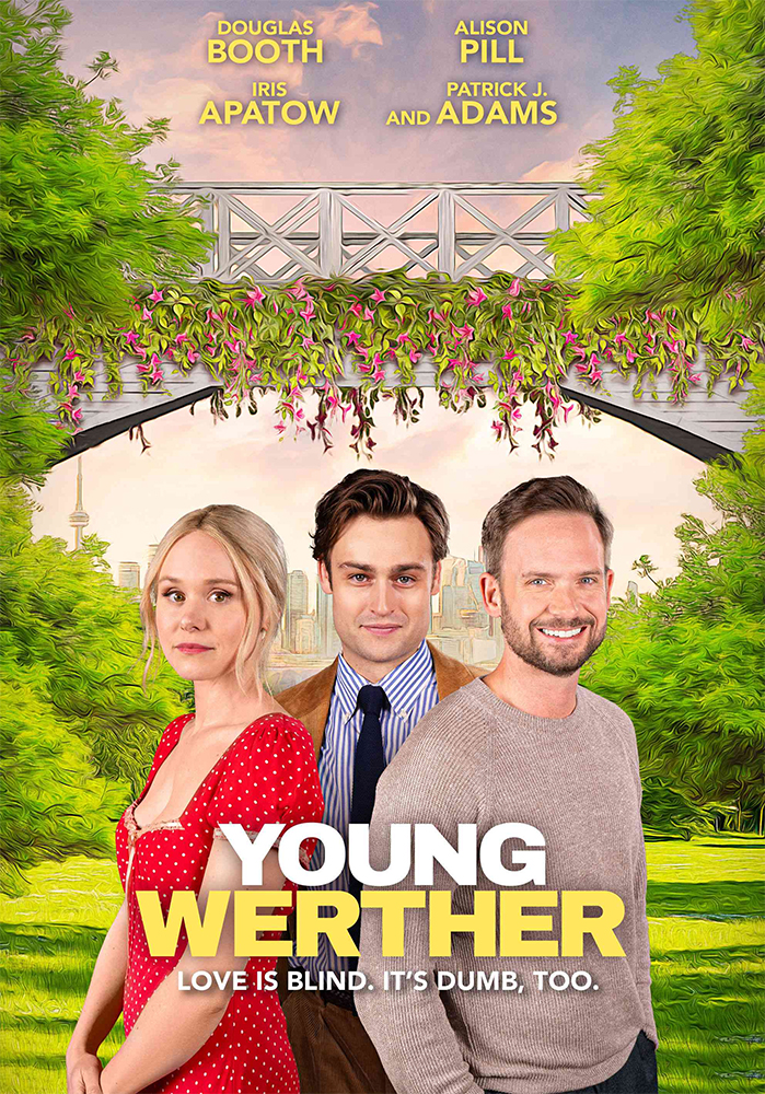 Pôster oficial da comédia romântica "Young Werther".