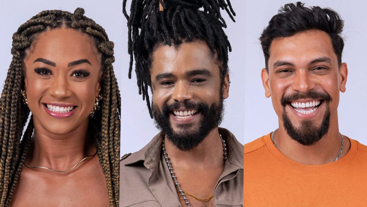 Aline, Diogo e Vinicius, os participantes do BBB 25 que mais ganharam seguidores na quarta semana do programa.