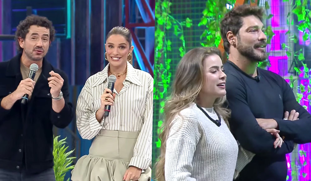 Rayanne e Victor, participantes do Power Couple Brasil 7.