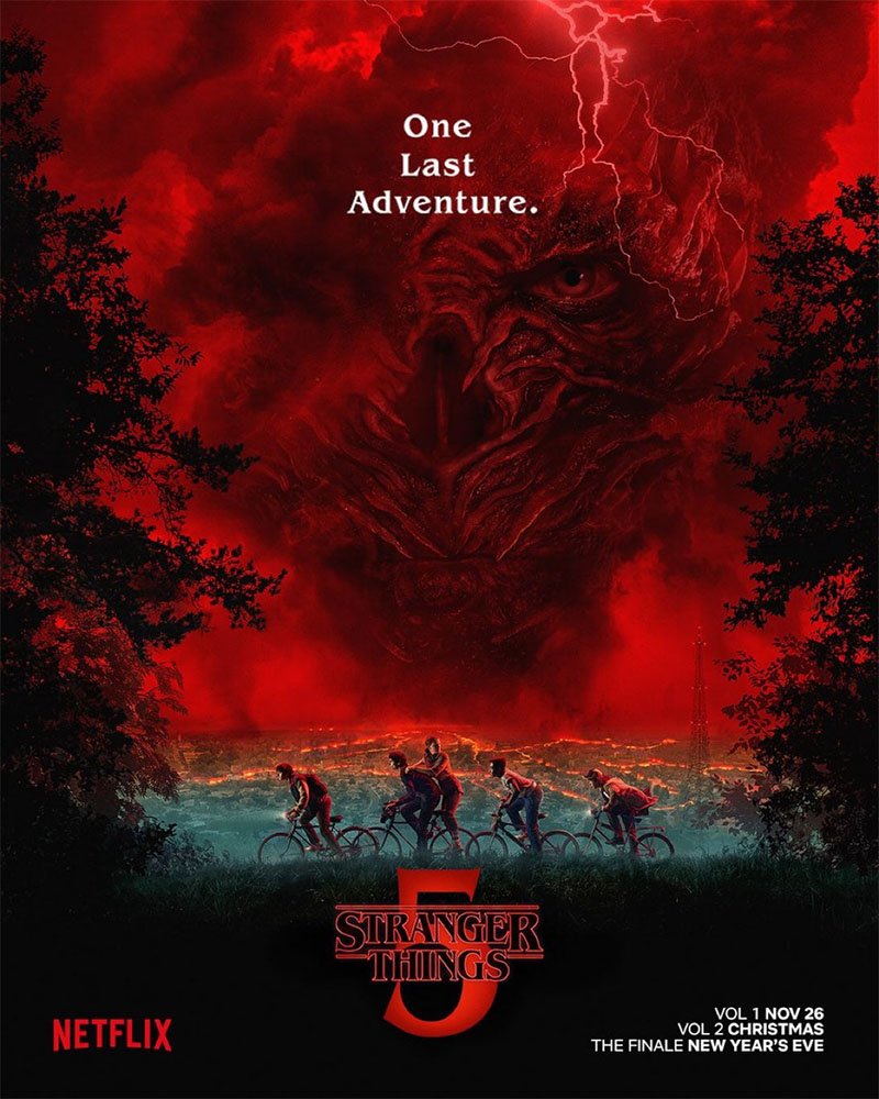 Pôster oficial da quinta e última temporada de