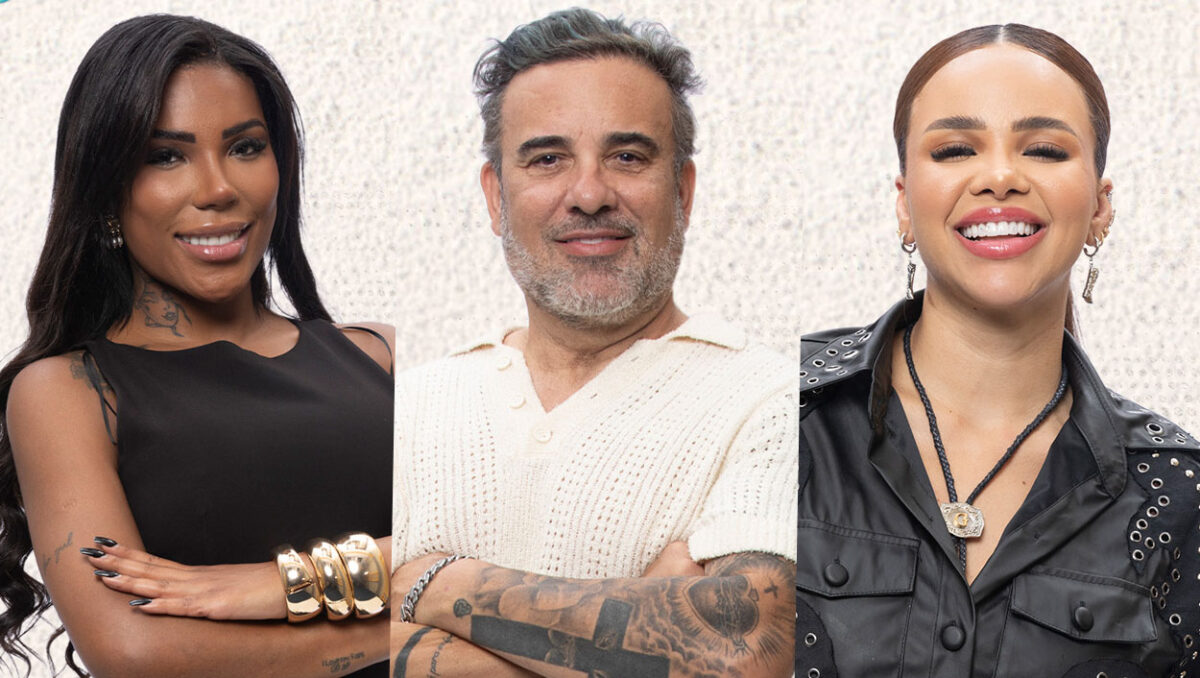 Carol, Fabiano e Gabily, peões que se enfrentam na primeira roça de A Fazenda 17.