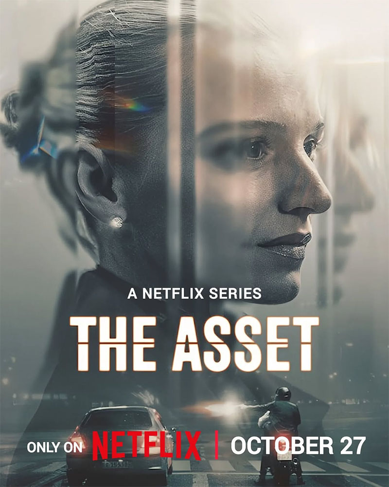 Pôster oicial da série "A Agente".