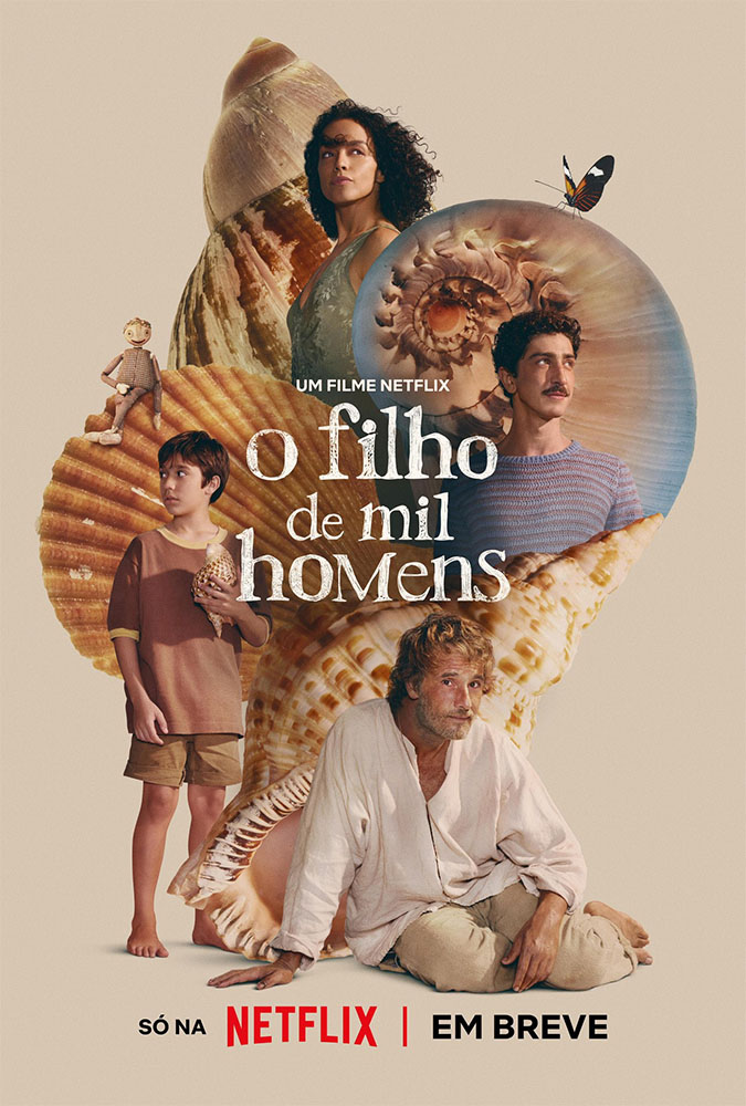 Pôster oficial de "O Filho de Mil Homens".