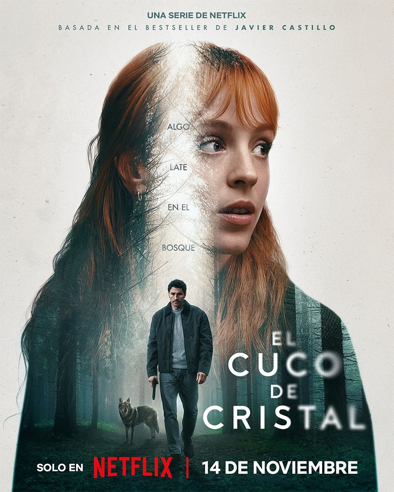 Pôster oficial de "O Cuco de Cristal".