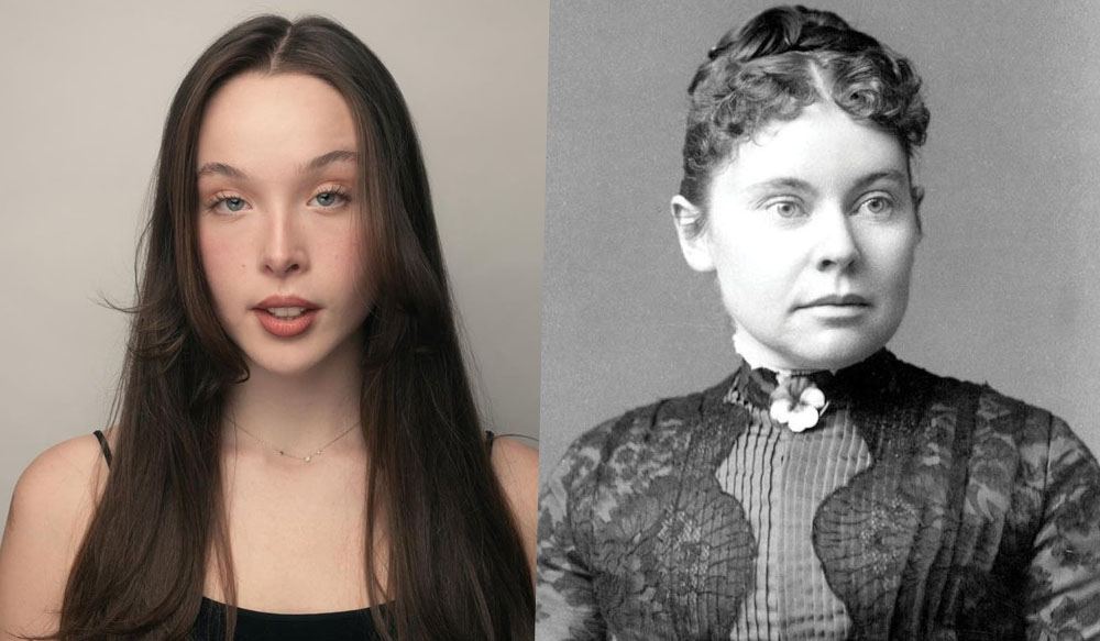 A atriz Bella Beatty e Lizzie Borden, que será destaque na quarta temporada de 