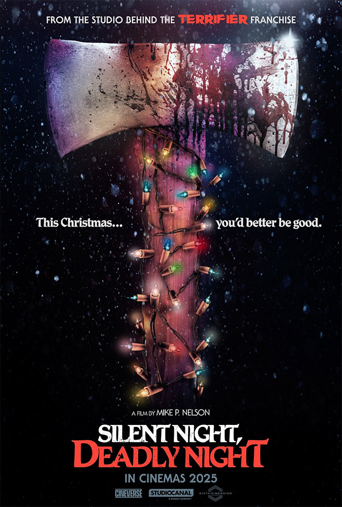 Pôster oficial de "Natal Sangrento".