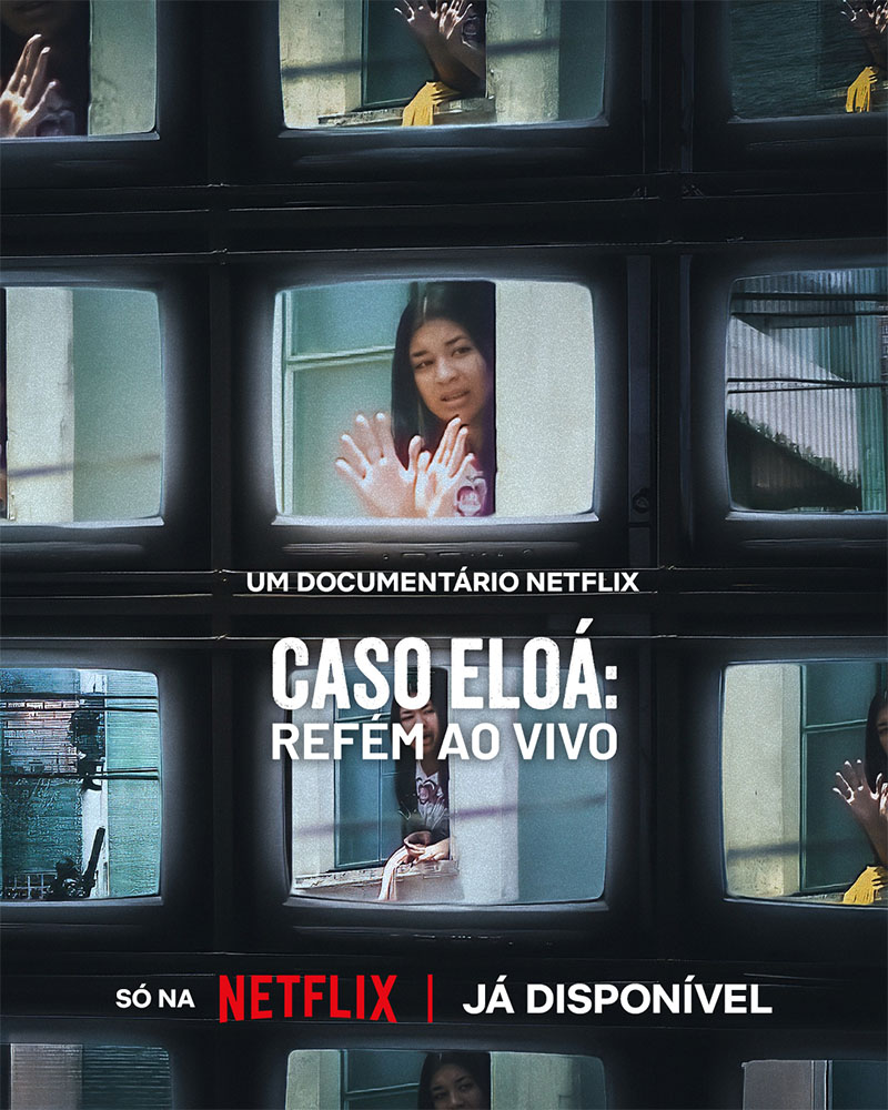 Pôster oficial de "Caso Eloá: Refém ao Vivo".