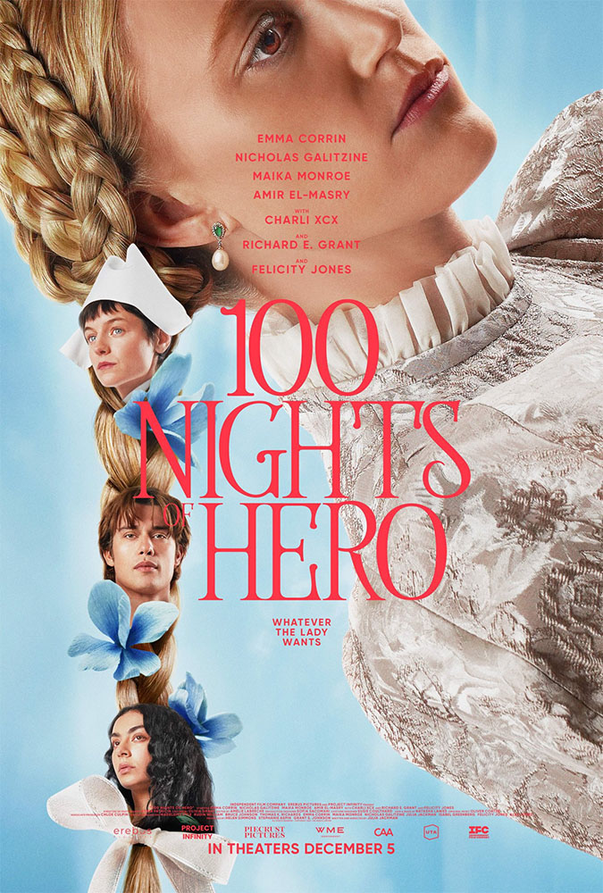 Pôster oficial de "100 Nights of Hero"