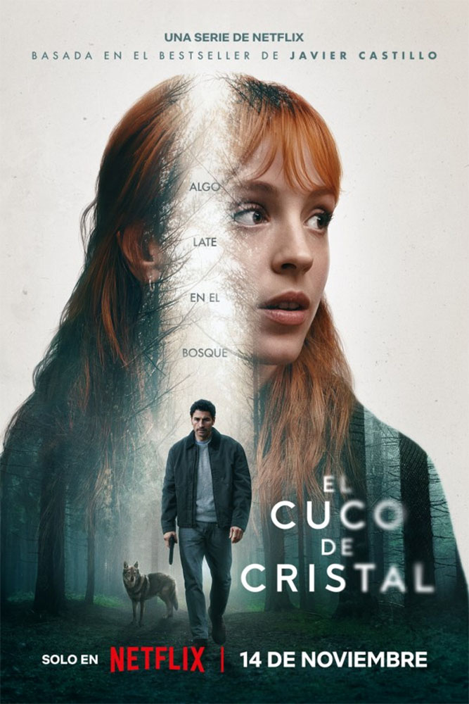 Pôster oficial de "O Cuco de Cristal".