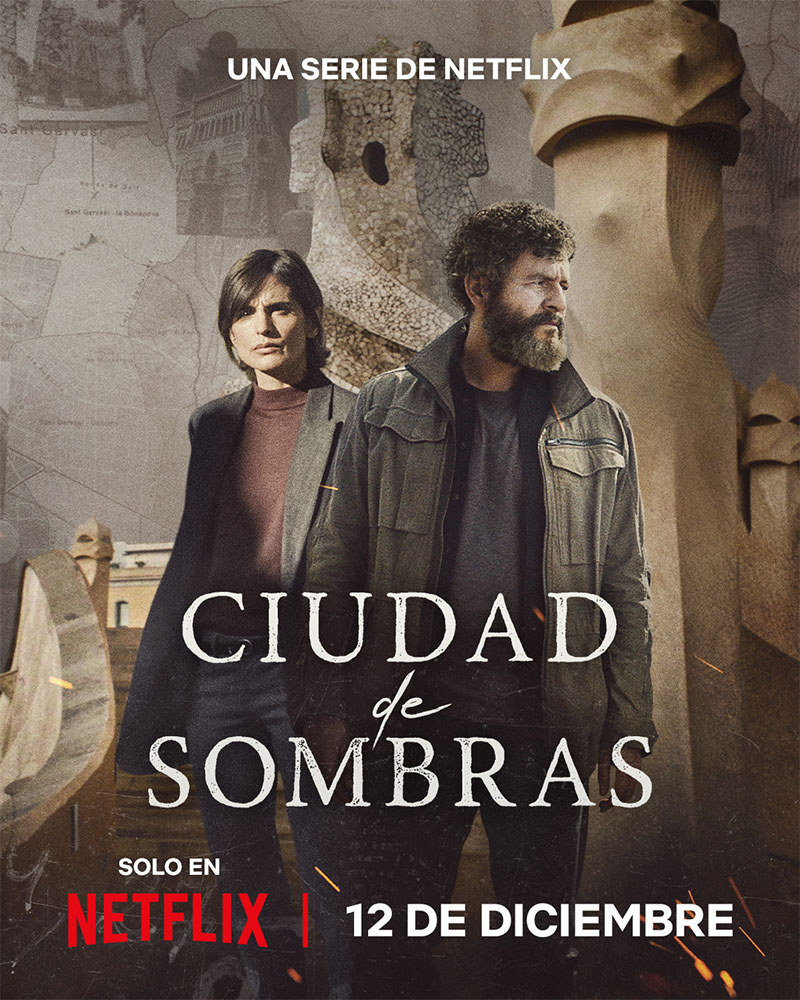 Pôster oficial de "Cidade de Sombras".