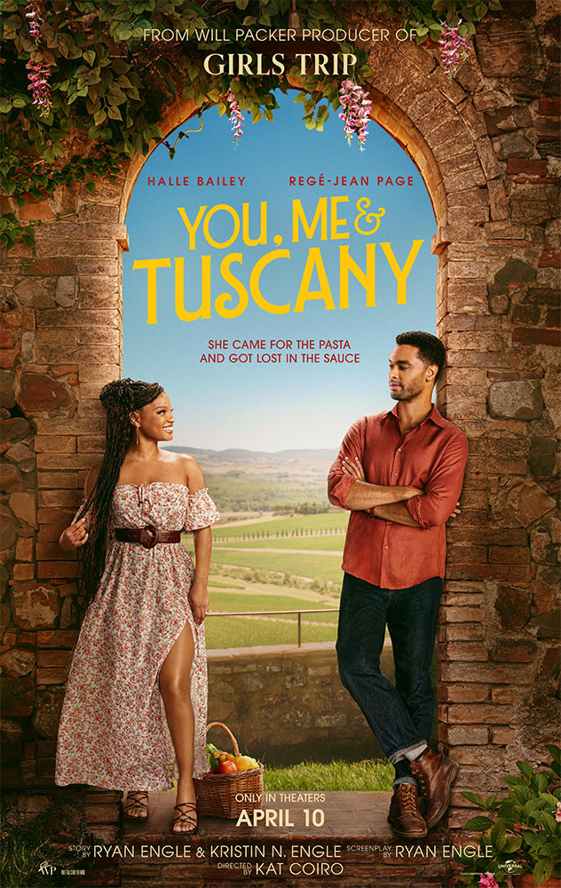 Pôster oficial de "You, Me & Tuscany".