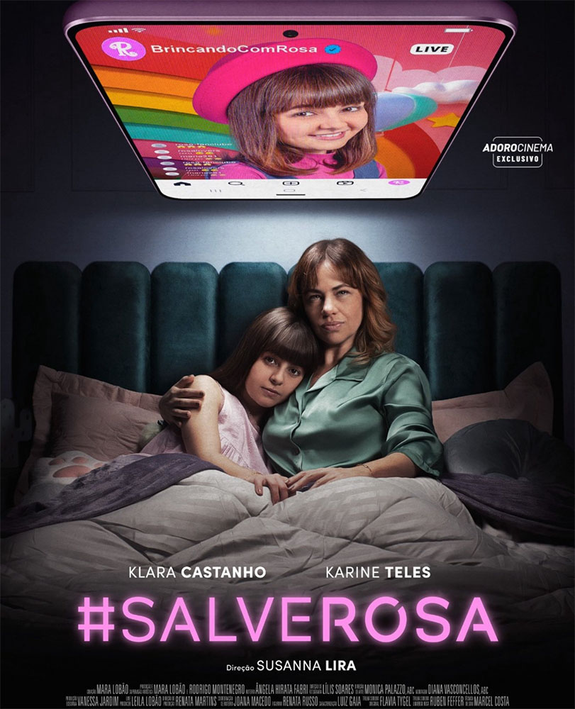Pôster oficial de "Salve Rosa".