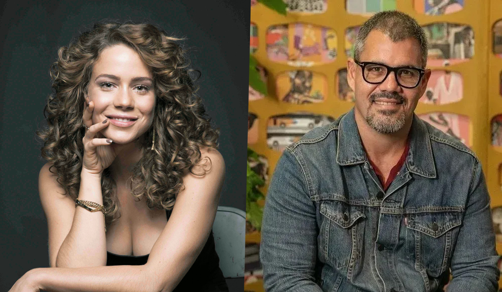 Leandra Leal e Juliano Cazarré