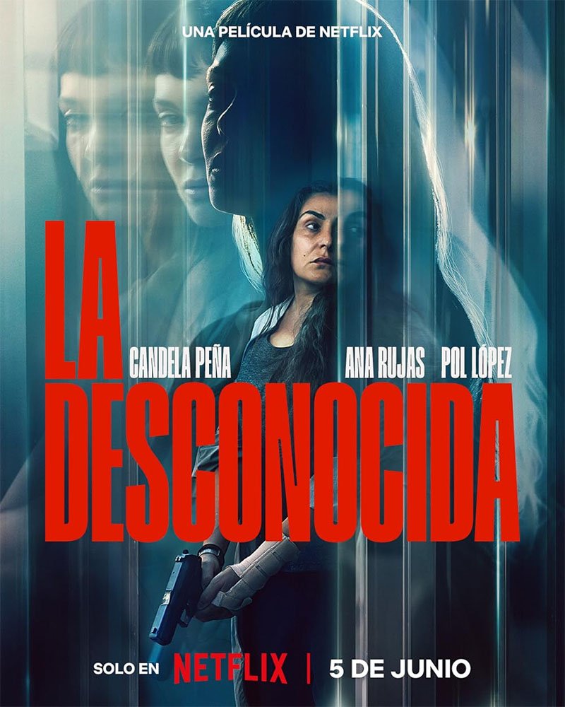 Pôster oficial de "A Desconhecida".
