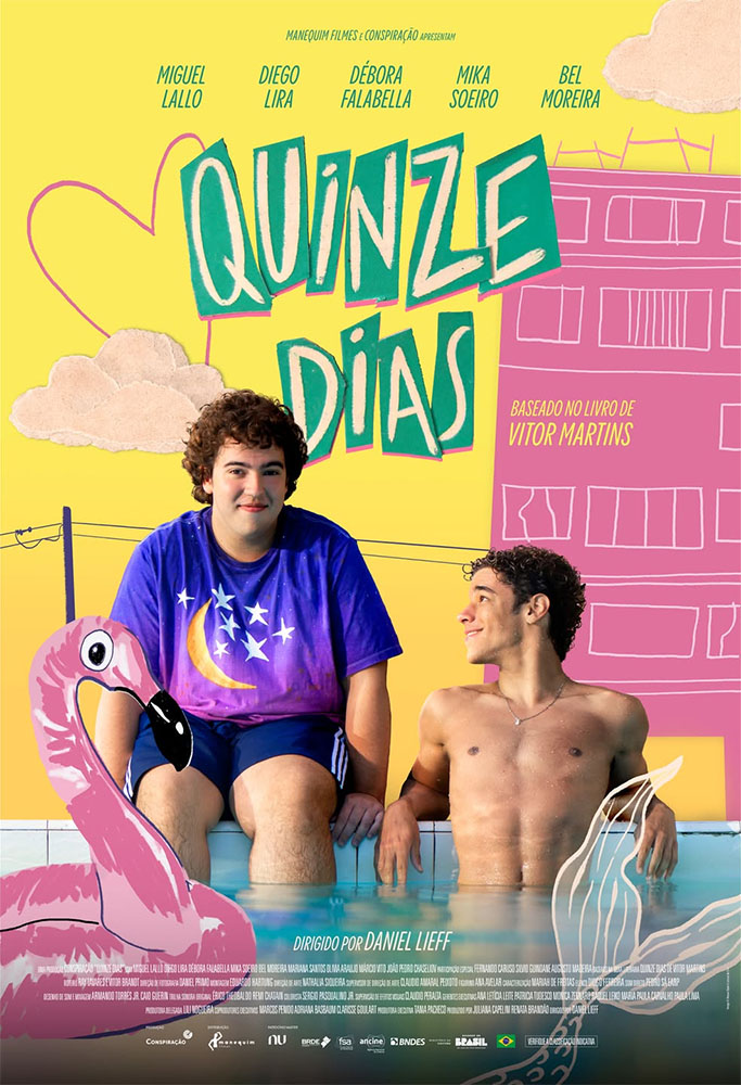 Pôster oficial de "Quinze Dias".