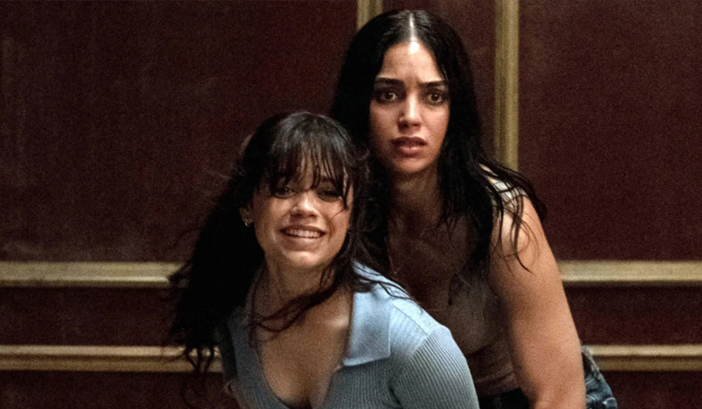 Melissa Barrera e Jenna Ortega em Panico