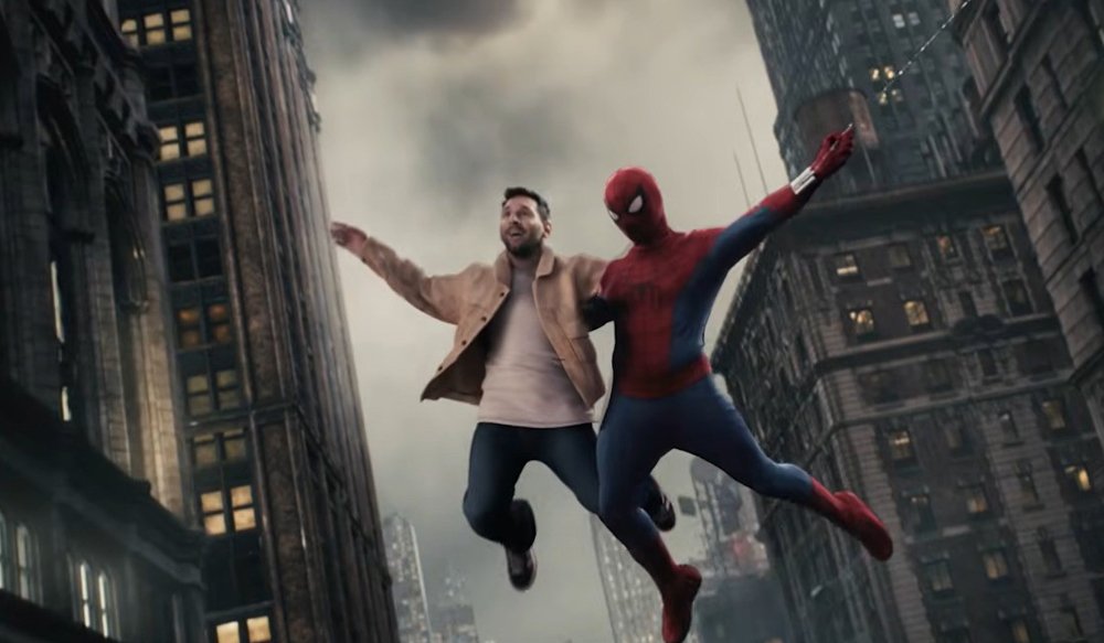 Messi e Homem-Aranha
