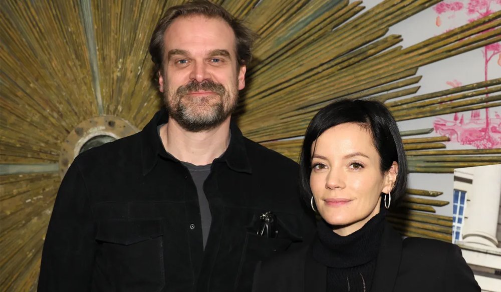 David Harbour e Lily Allen