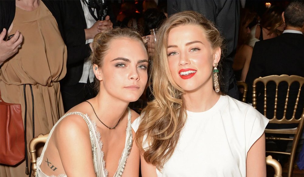 Cara Delevingne e Amber Heard