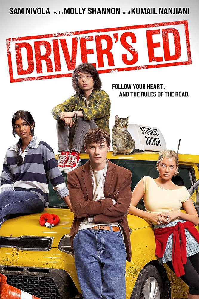 Pôster oficial de "Driver's Ed".