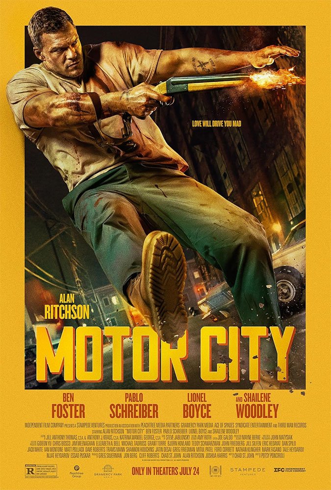 Pôster oficial de "Motor City".