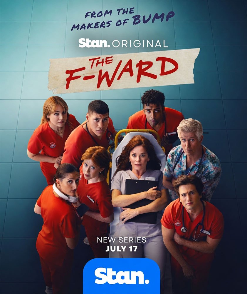 Pôster oficial de "The F Ward".