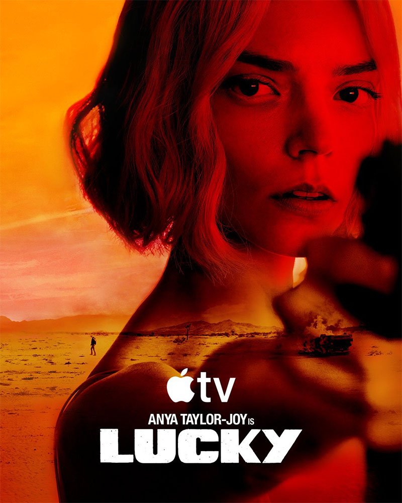 Pôster oficial de "Lucky", nova minissérie da Apple TV.