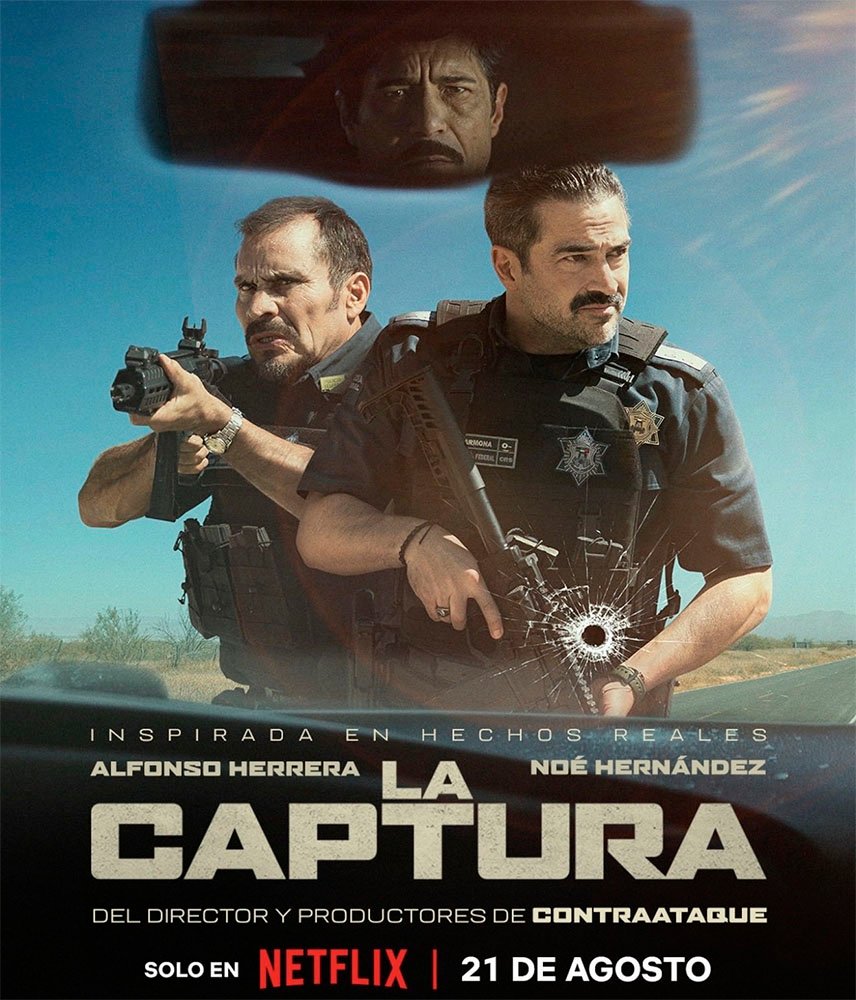 Pôster oficial de "La Captura".