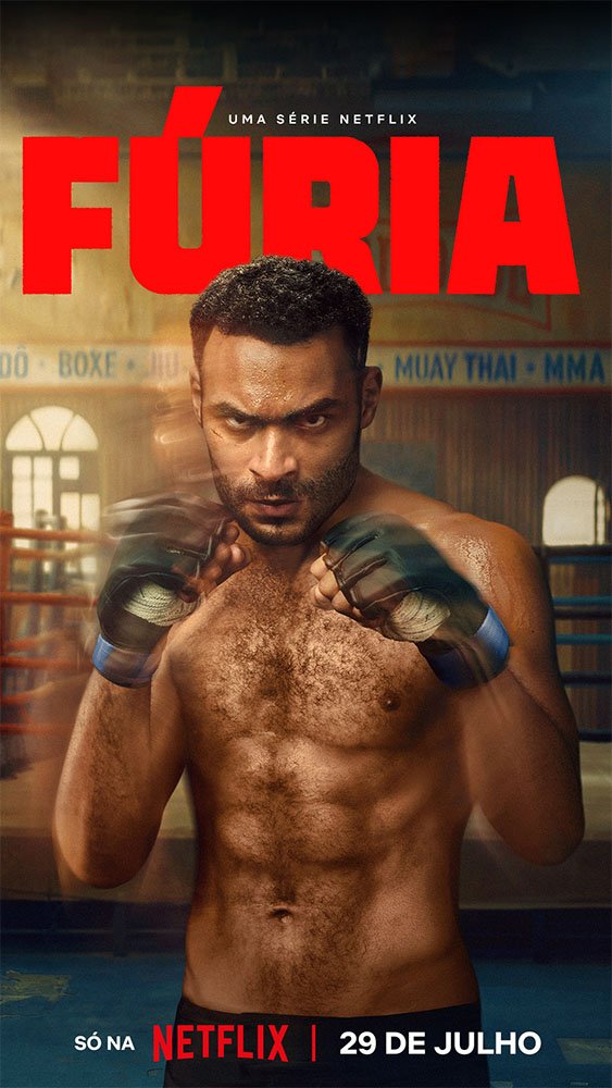 Pôster oficial de "Fúria".