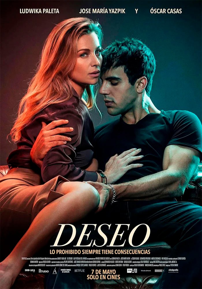Pôster oficial de "Desejo".
