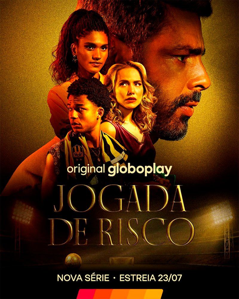 Pôster oficial de "Jogada de Risco".