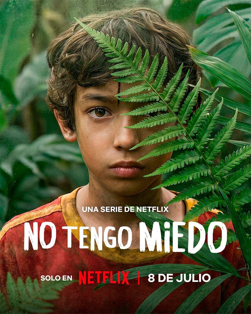 Pôster oficial de "Não Tenho Medo".