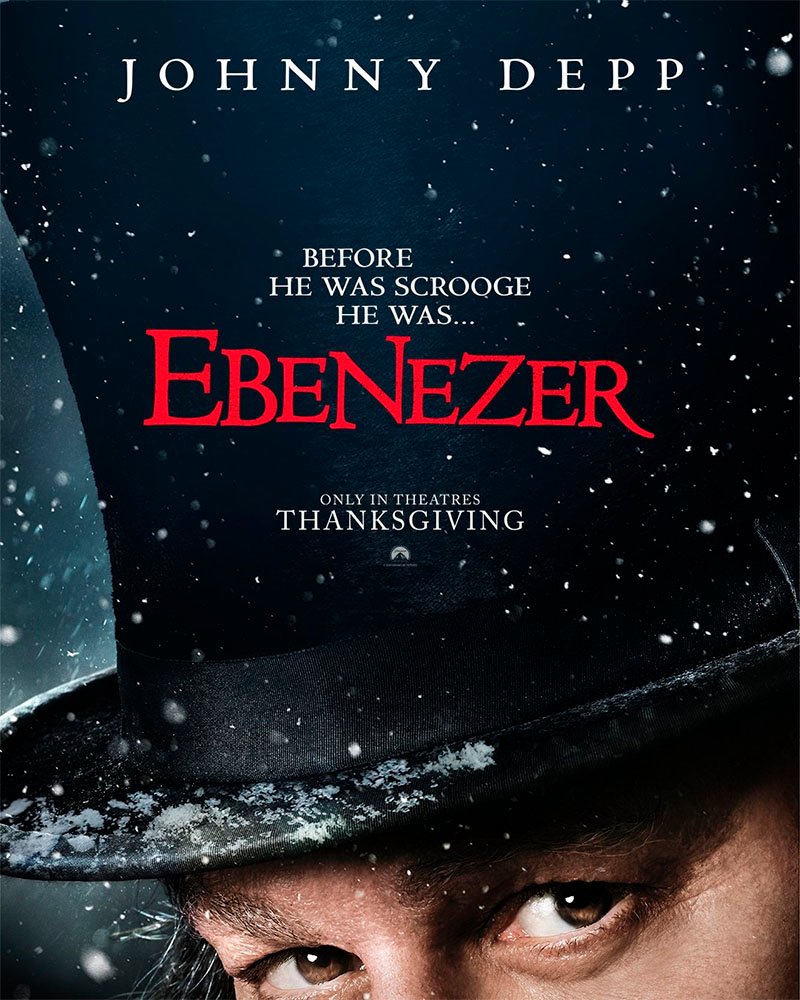 Pôster oficial de "Ebenezer".