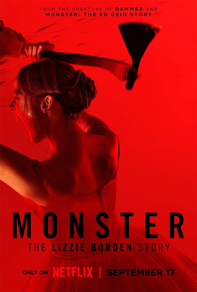 Pôster oficial de "Monstro: A História de Lizzie Borden".